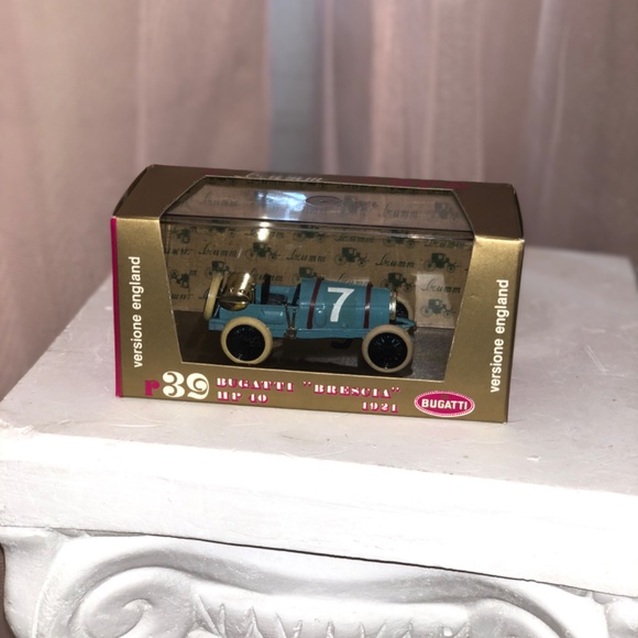 Brumm Gold Series Collection 1921 Bugatti “Brescia” HP 40 Rare Bugatti 1921 car - Picture 12 of 14